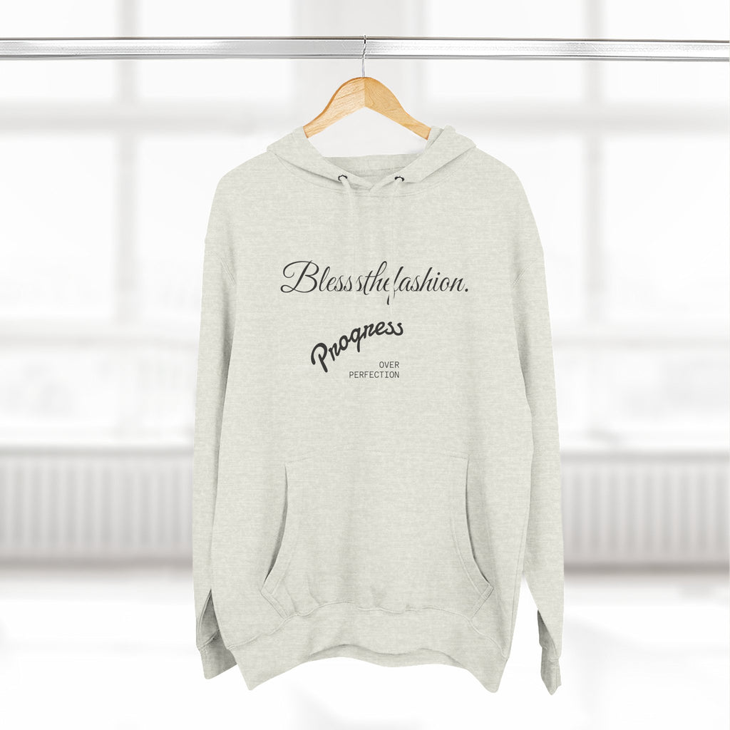Blessed by Fashion Progress Hustle Hoodie