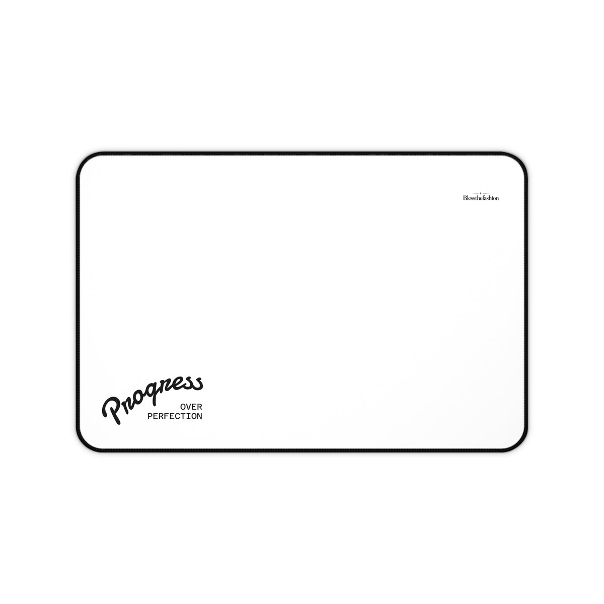 Progress Over Perfection Desk Mat