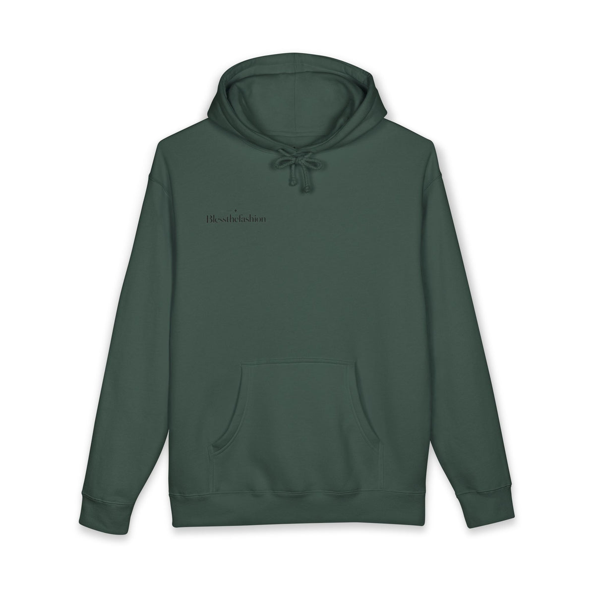 blessthefashion Minimalist Text Hoodie