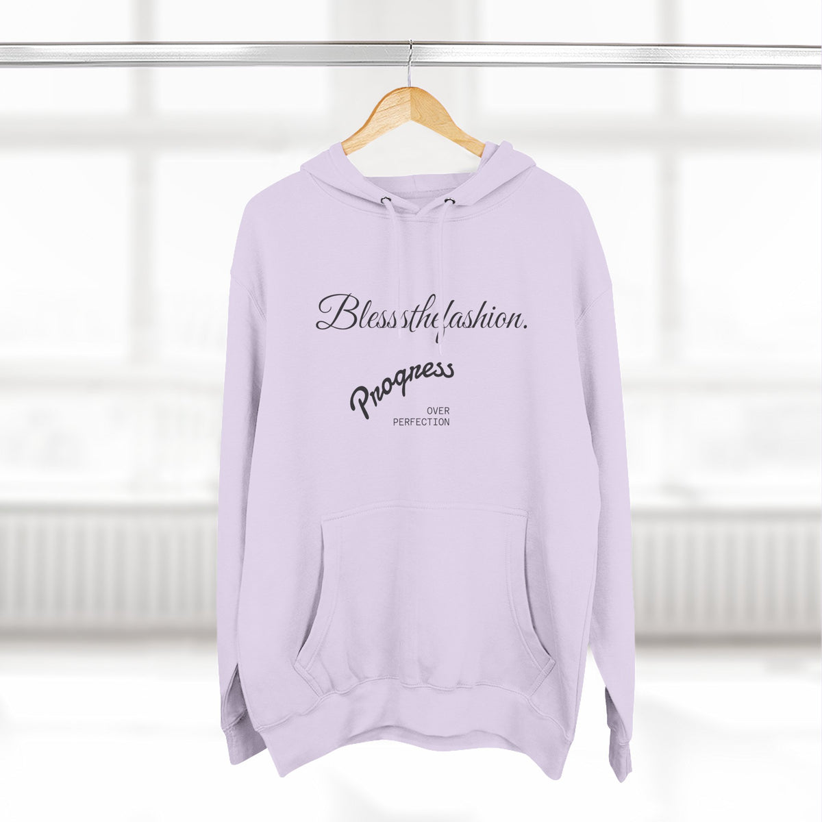 Blessed by Fashion Progress Hustle Hoodie