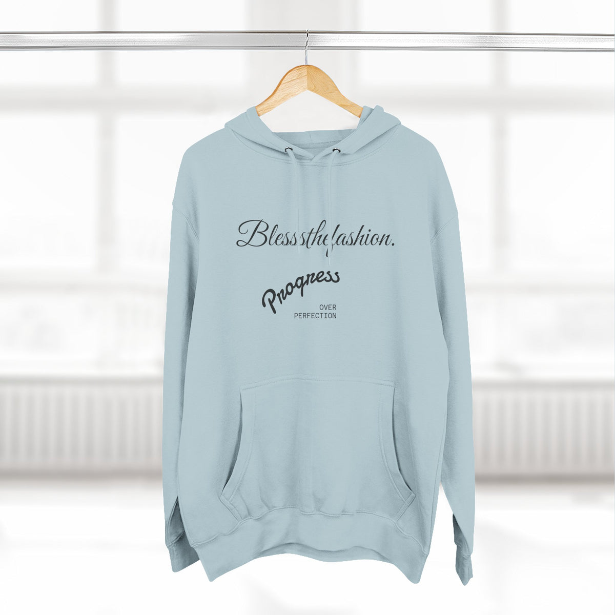 Blessed by Fashion Progress Hustle Hoodie