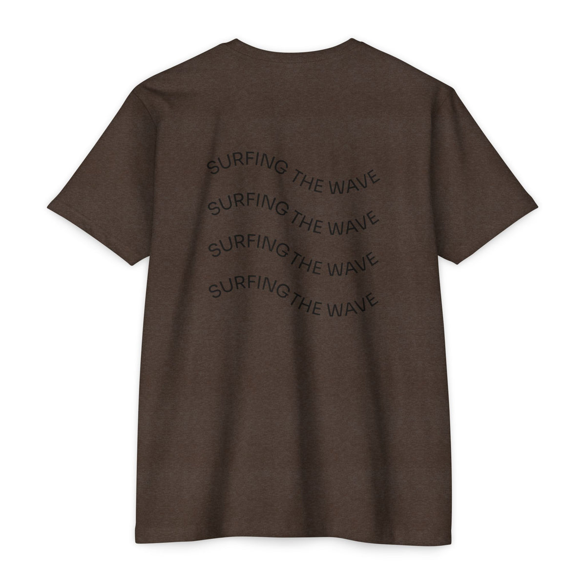 Surfing the Wave Inspirational Graphic T-Shirt