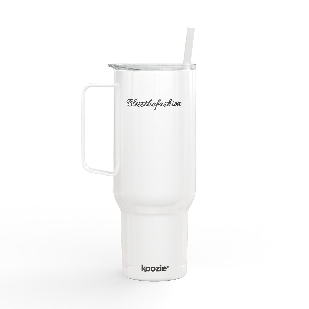 Personalized 40oz Insulated Tumbler with Lid and Straw