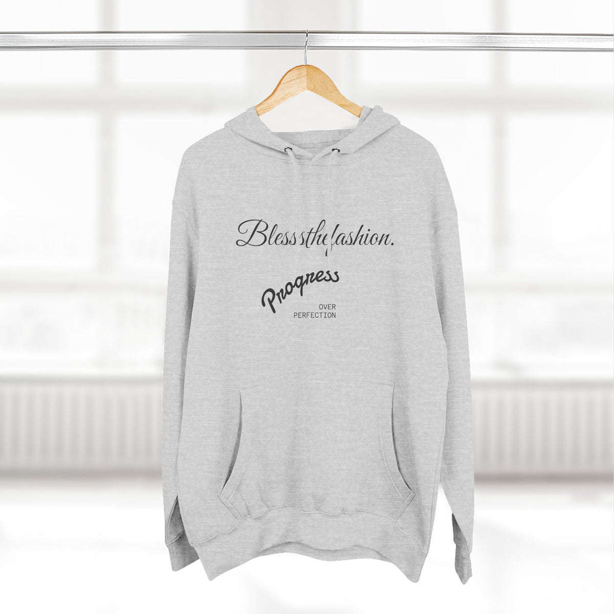 Blessed by Fashion Progress Hustle Hoodie