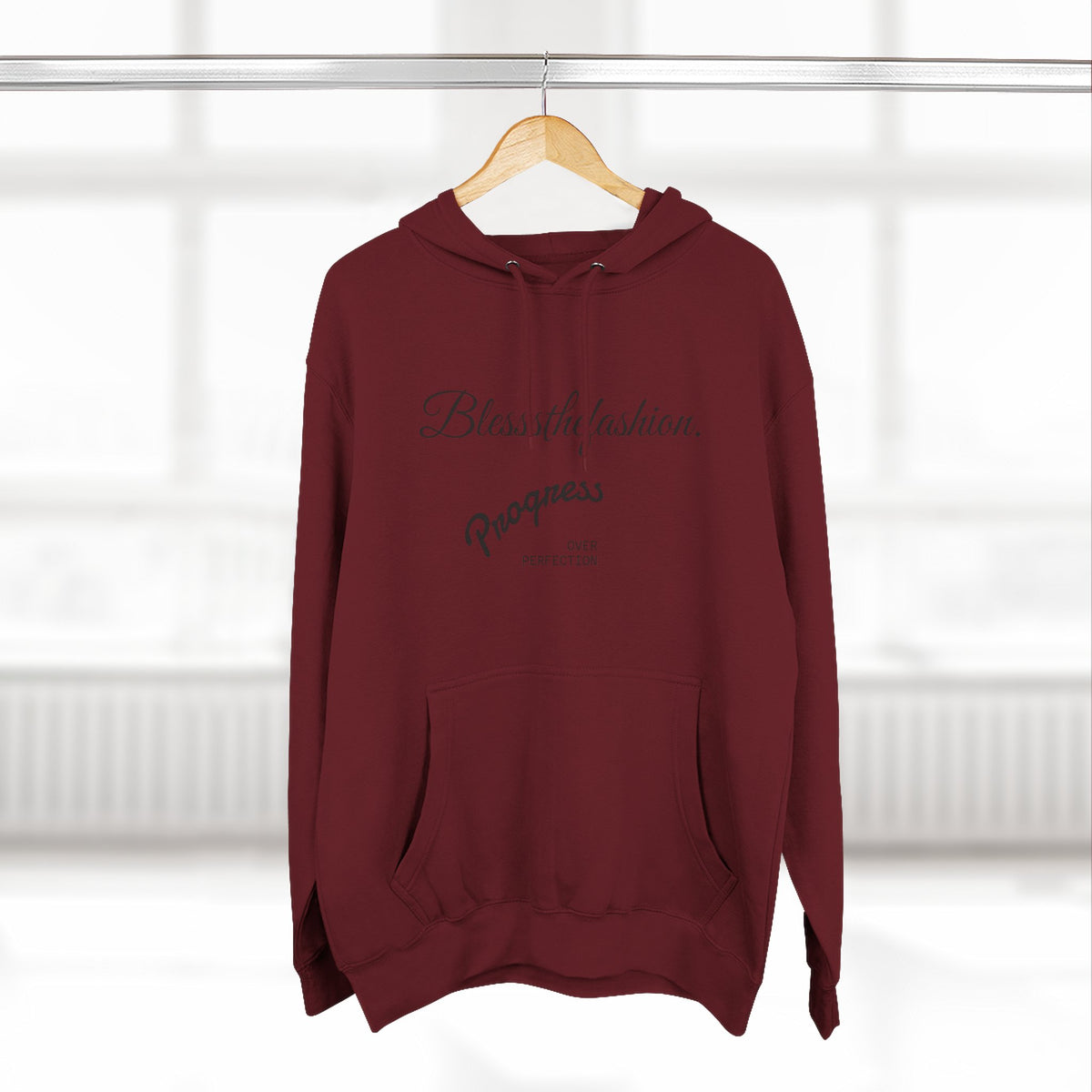 Blessed by Fashion Progress Hustle Hoodie