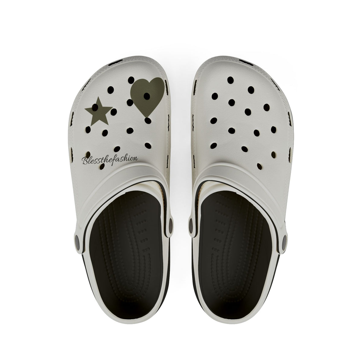 Heart & Star Clogs – Cute Everyday Slip-On Shoes