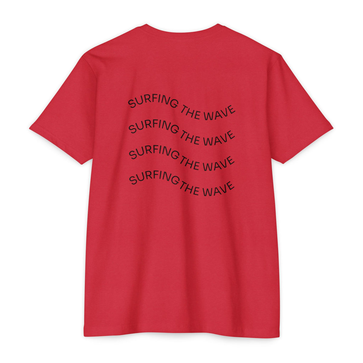 Surfing the Wave Inspirational Graphic T-Shirt