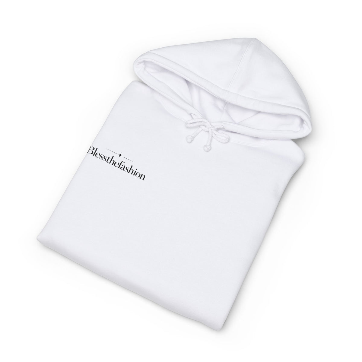 blessthefashion Minimalist Text Hoodie