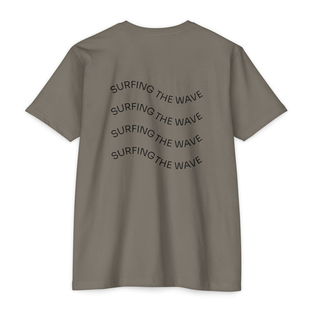 Surfing the Wave Inspirational Graphic T-Shirt