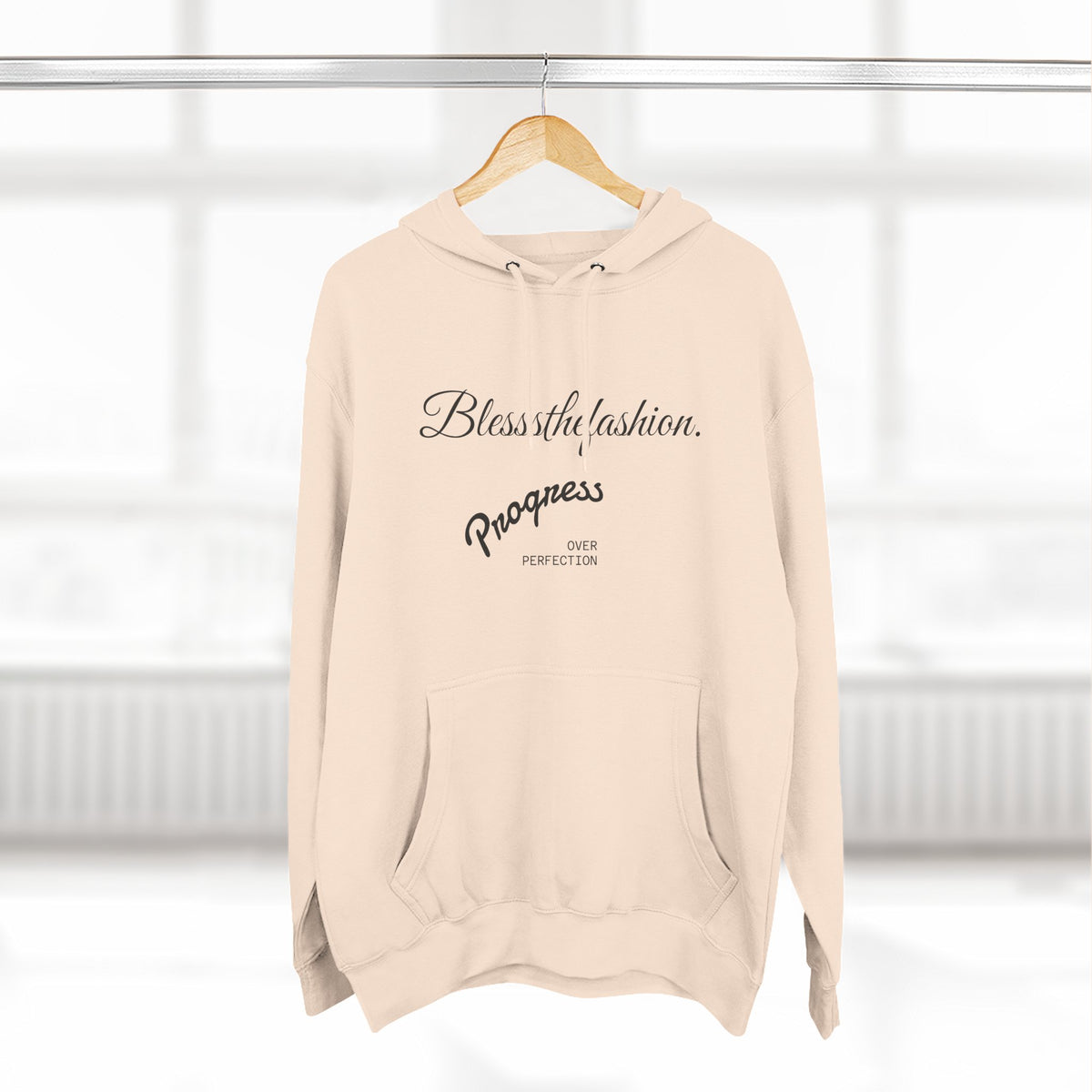 Blessed by Fashion Progress Hustle Hoodie