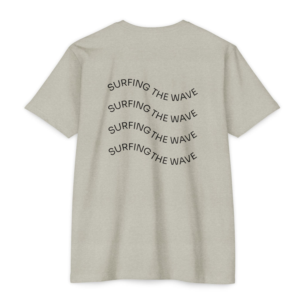 Surfing the Wave Inspirational Graphic T-Shirt