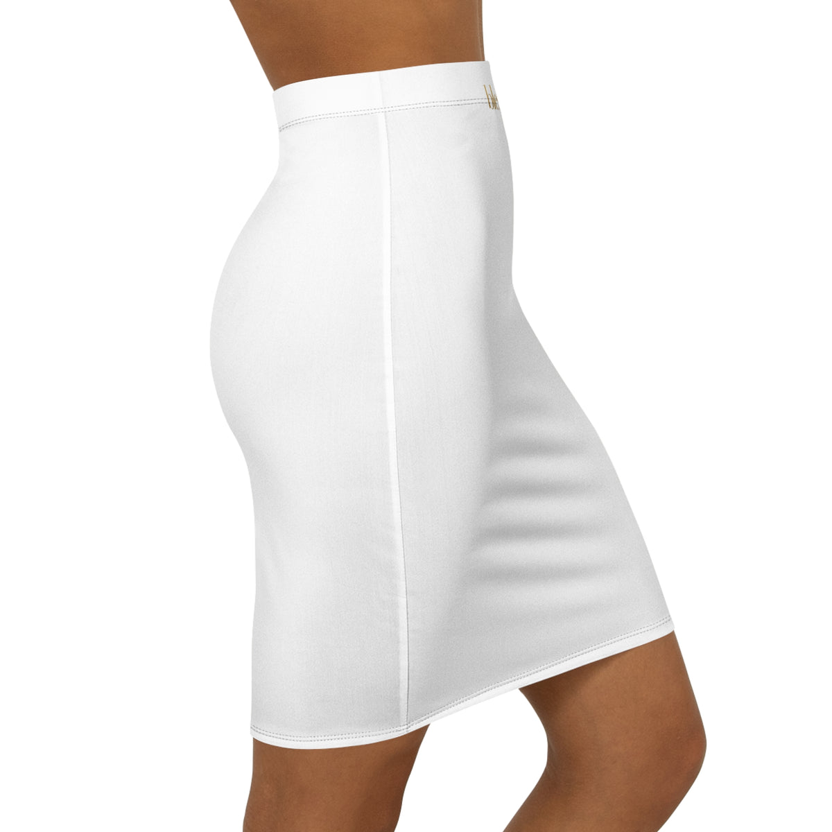 Women's Mid-Waist Pencil Skirt