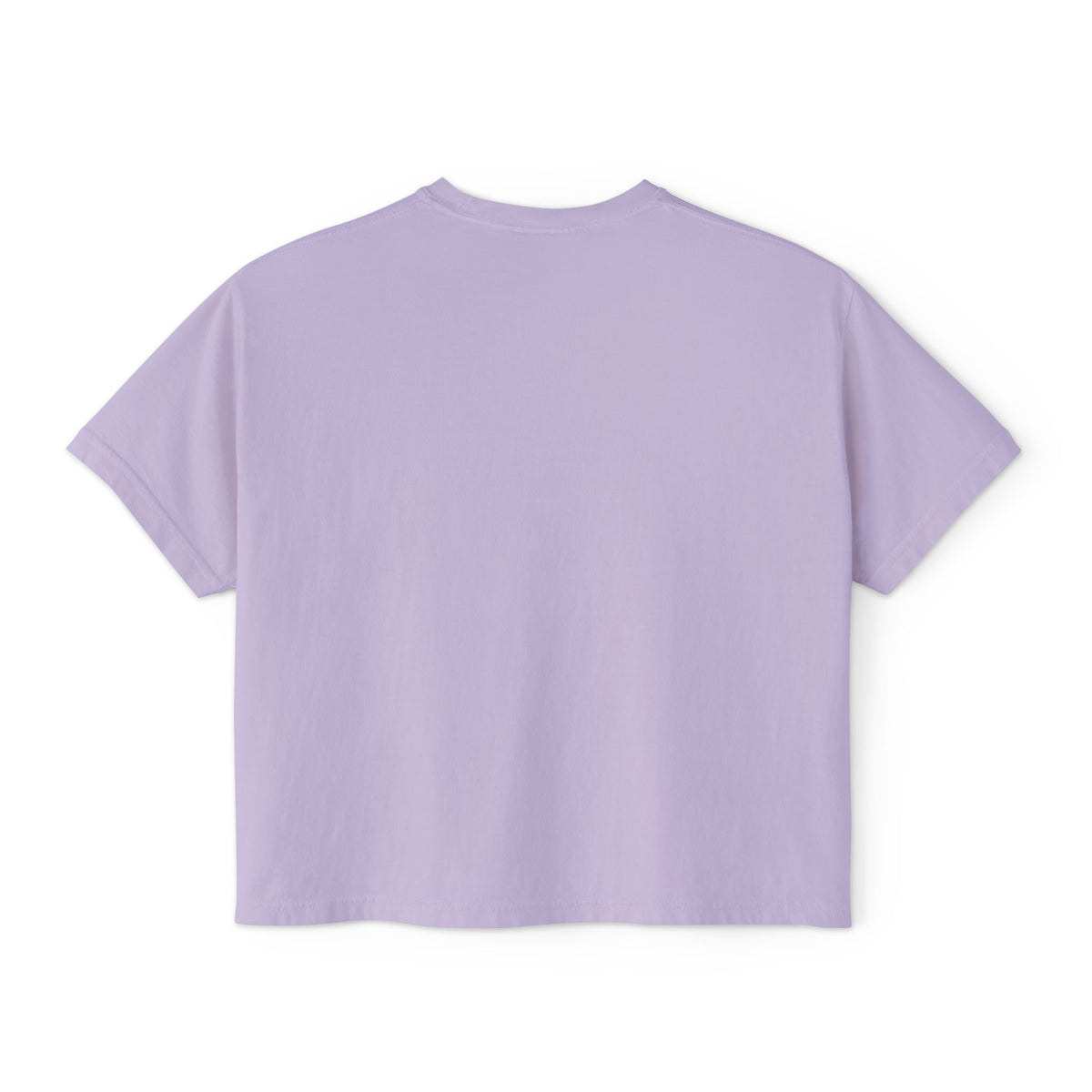Women's Boxy Tee with Minimalist “Amour Toujours” Script