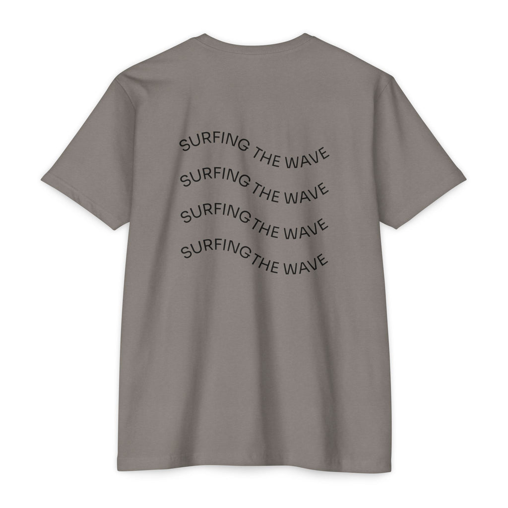 Surfing the Wave Inspirational Graphic T-Shirt