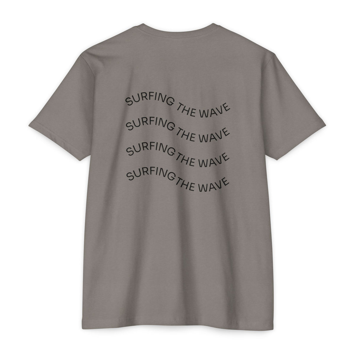 Surfing the Wave Inspirational Graphic T-Shirt