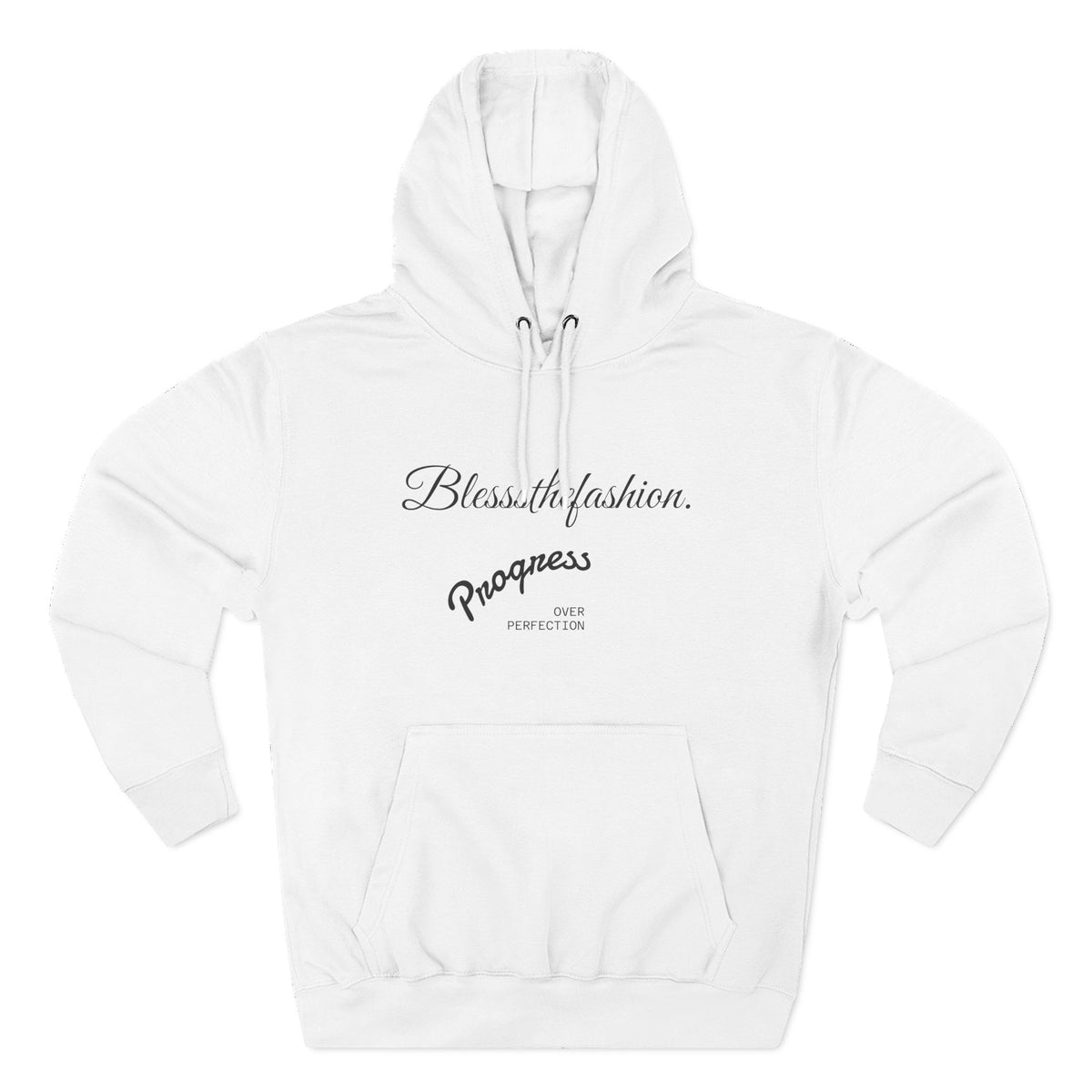 Blessed by Fashion Progress Hustle Hoodie