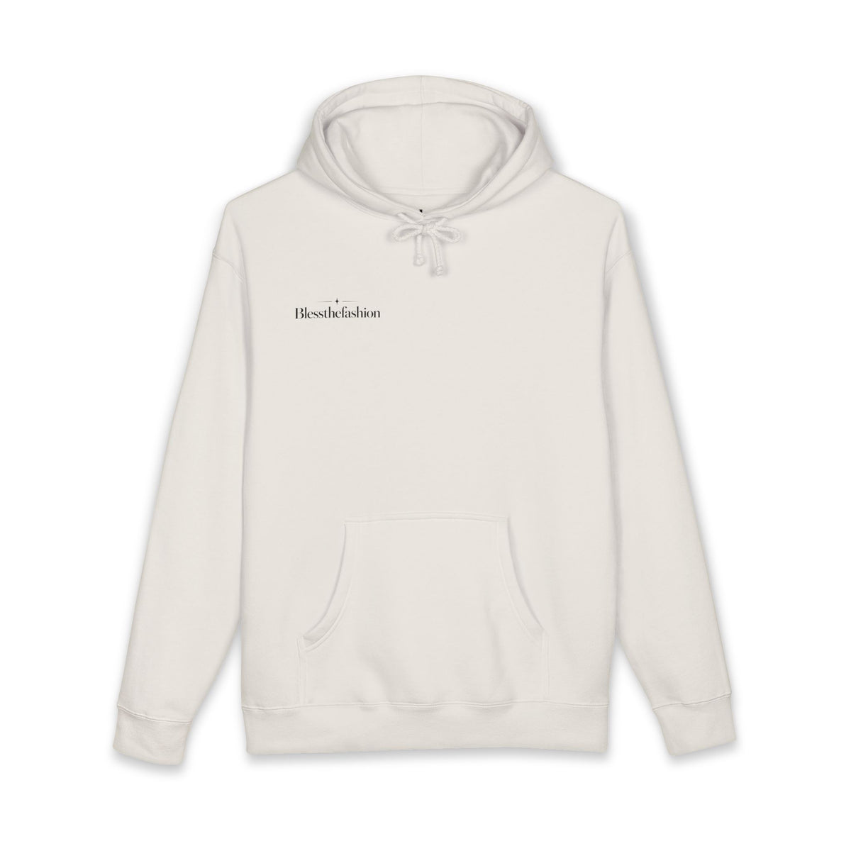 blessthefashion Minimalist Text Hoodie