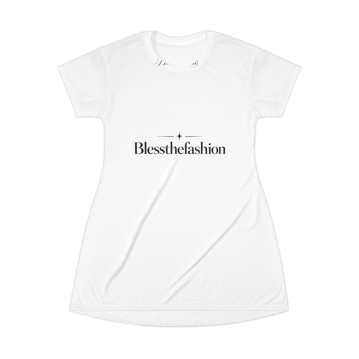 Blessthefashion Inspirational T-Shirt Dress