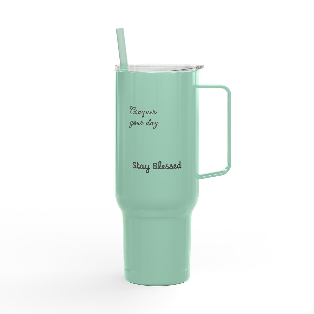 Personalized 40oz Insulated Tumbler with Lid and Straw