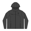 Textured Hooded Soft Shell Jacket