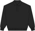 Polo Collar Sweatshirt