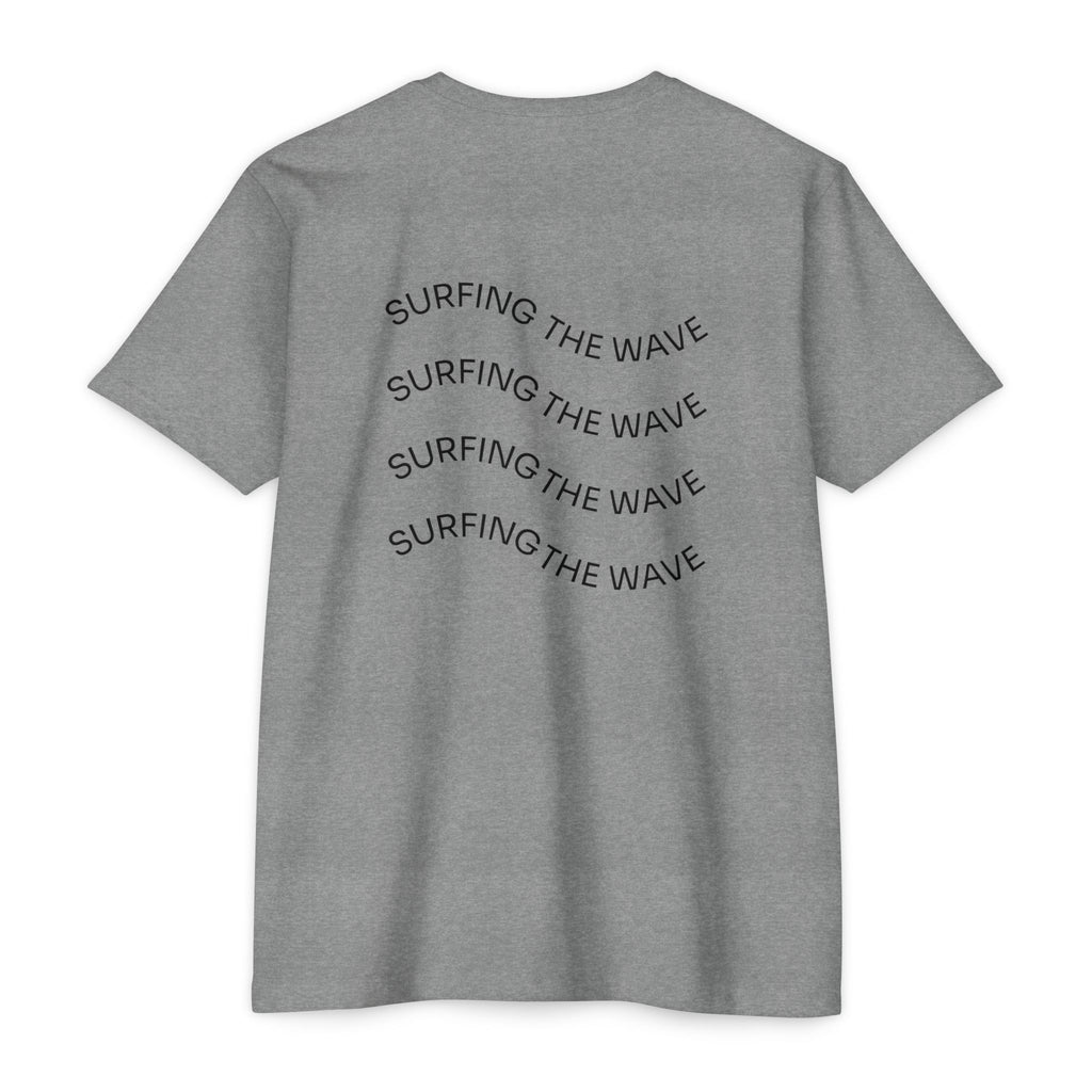 Surfing the Wave Inspirational Graphic T-Shirt