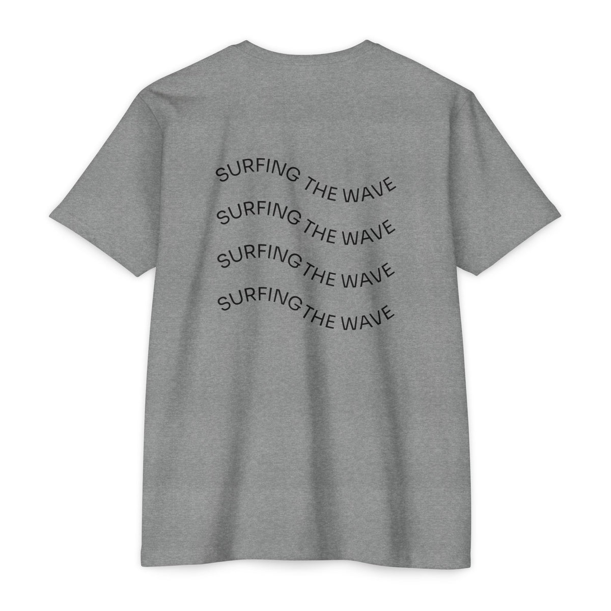 Surfing the Wave Inspirational Graphic T-Shirt