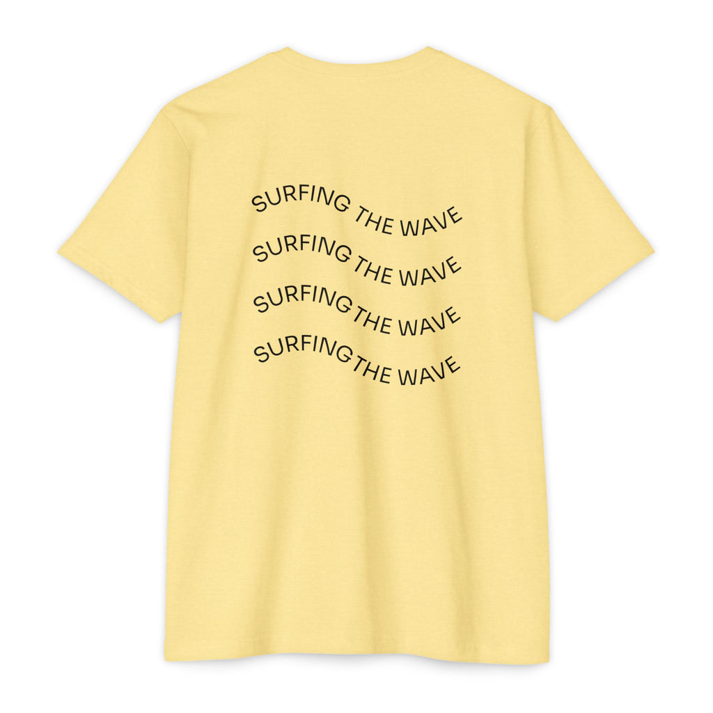 Surfing the Wave Inspirational Graphic T-Shirt