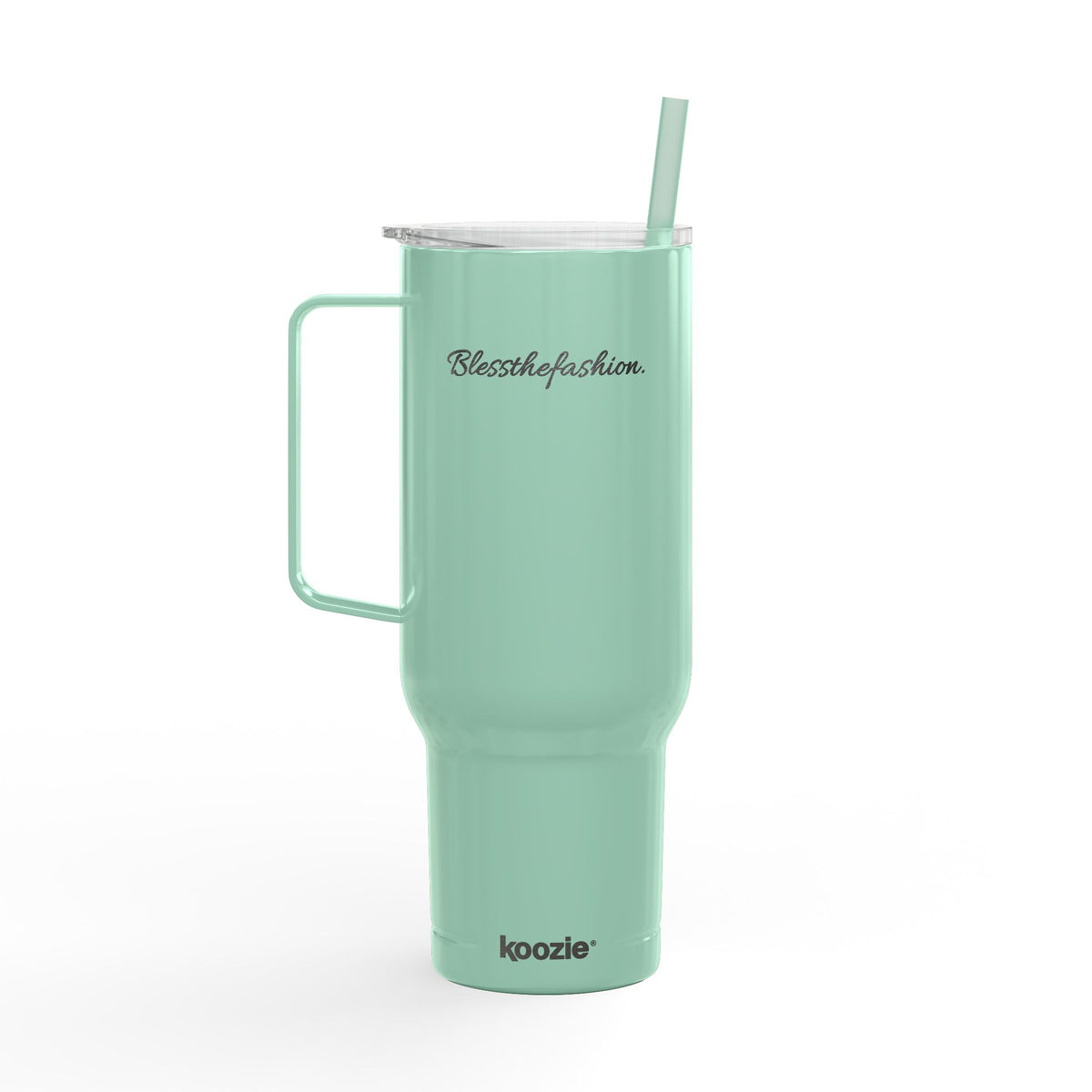 Personalized 40oz Insulated Tumbler with Lid and Straw