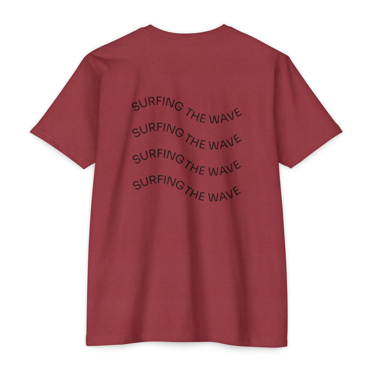 Surfing the Wave Inspirational Graphic T-Shirt
