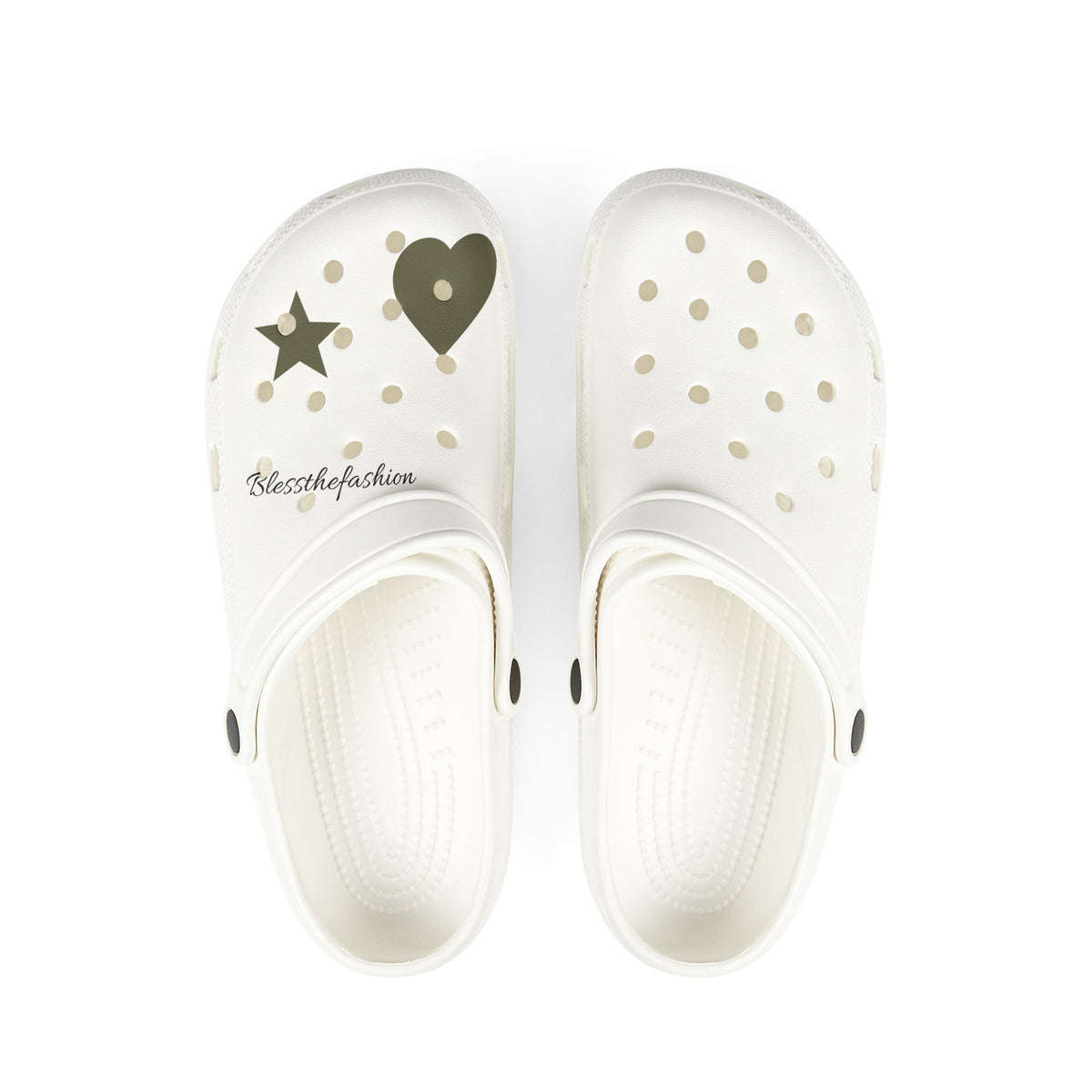 Heart & Star Clogs – Cute Everyday Slip-On Shoes