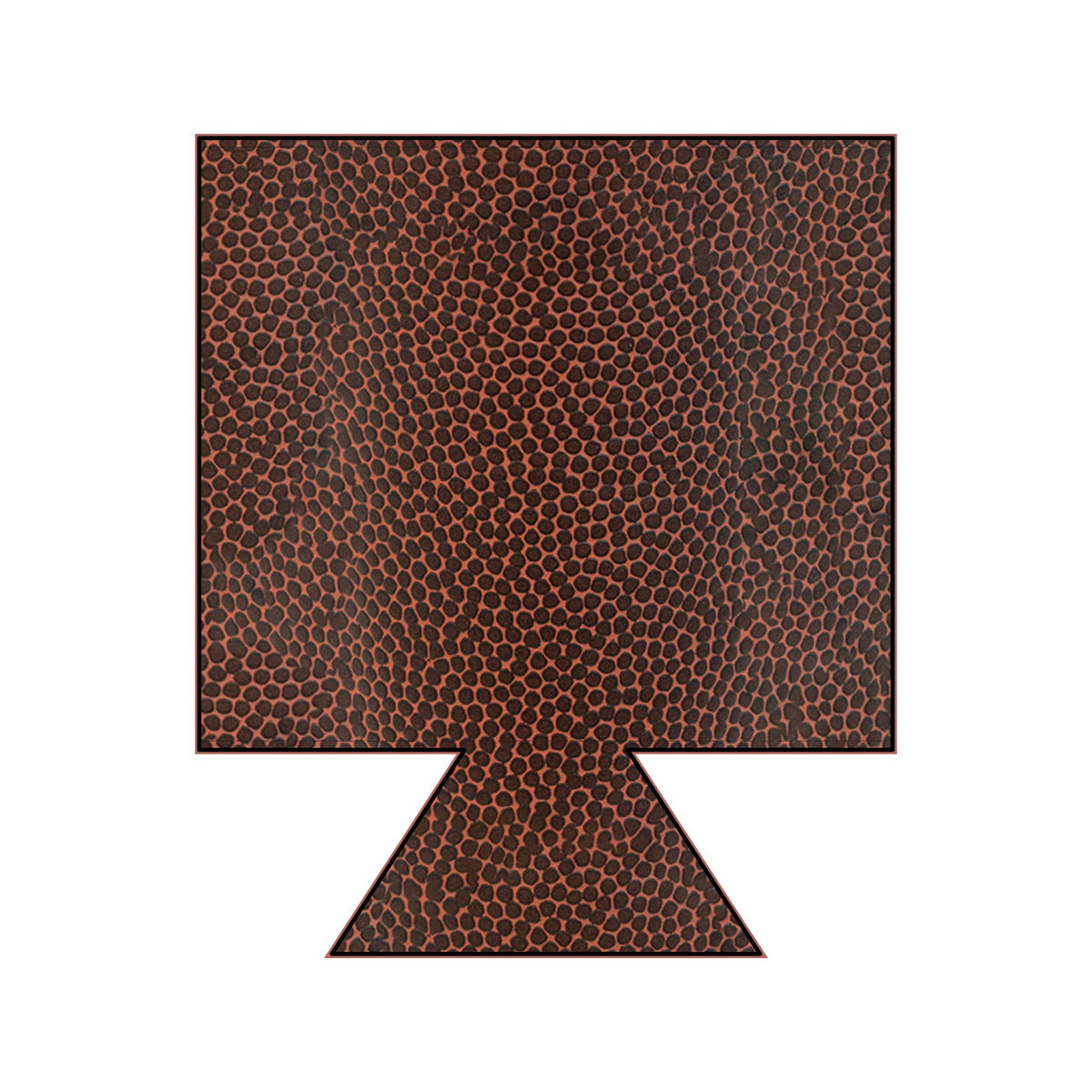 Vegan Leather Drink Holder – Textured Snake & Cork Can Cooler