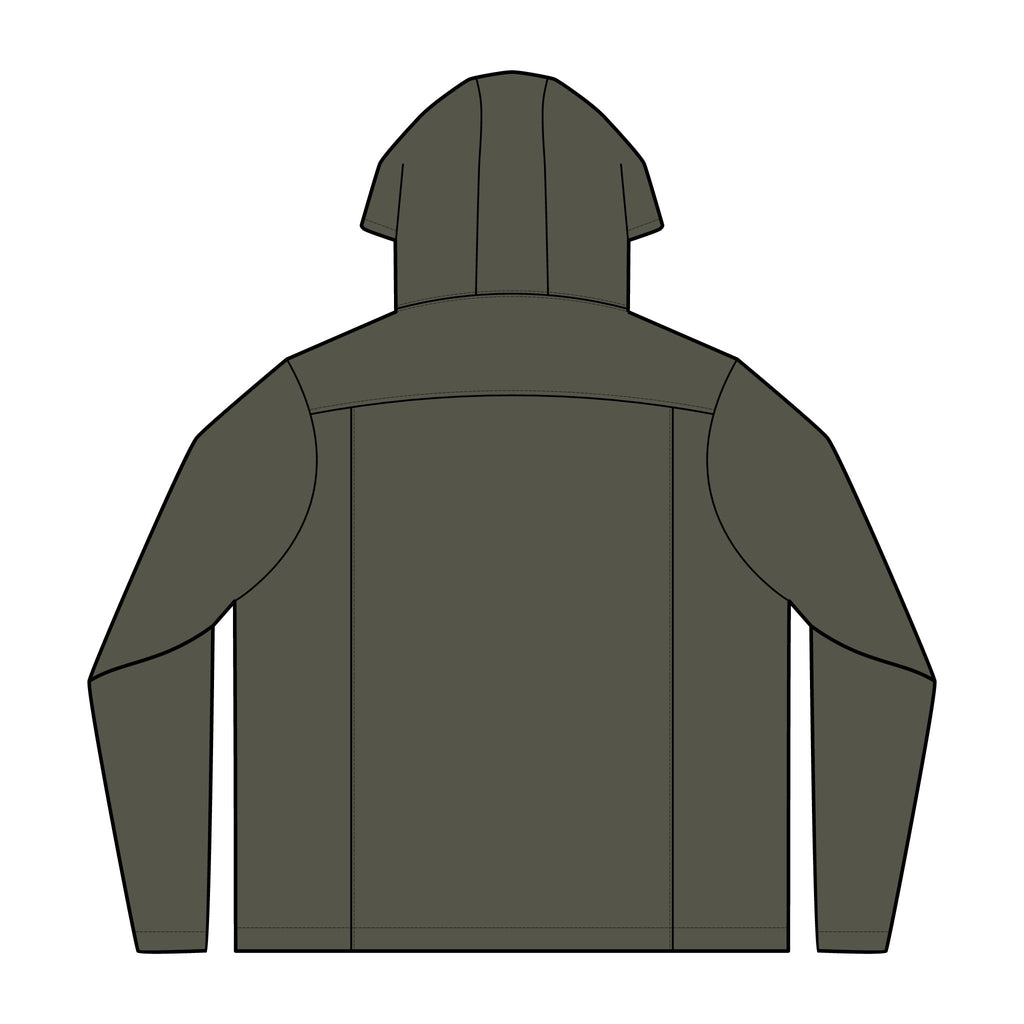 Textured Hooded Soft Shell Jacket
