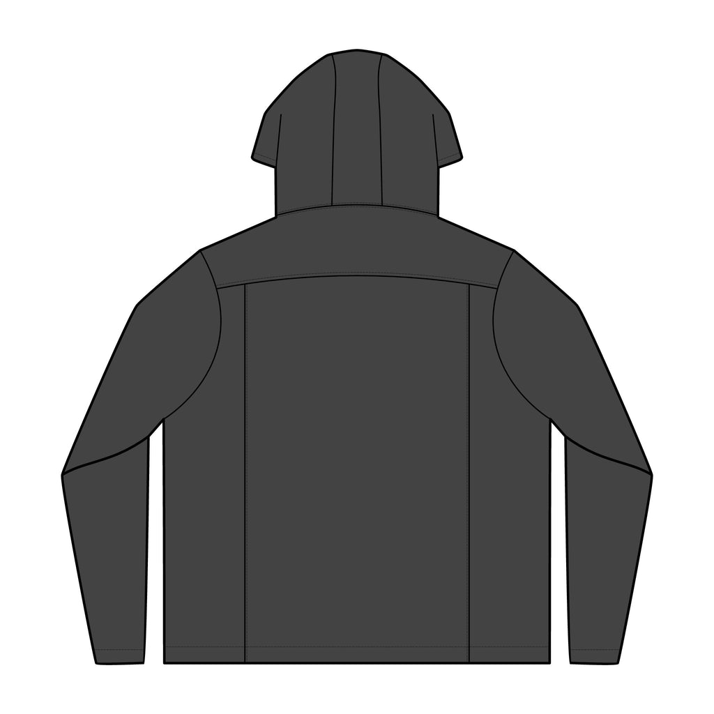 Textured Hooded Soft Shell Jacket