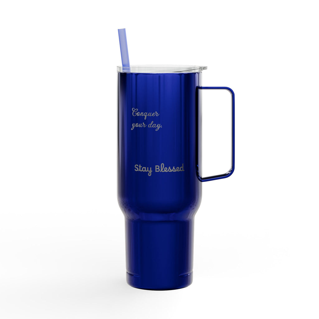 Personalized 40oz Insulated Tumbler with Lid and Straw