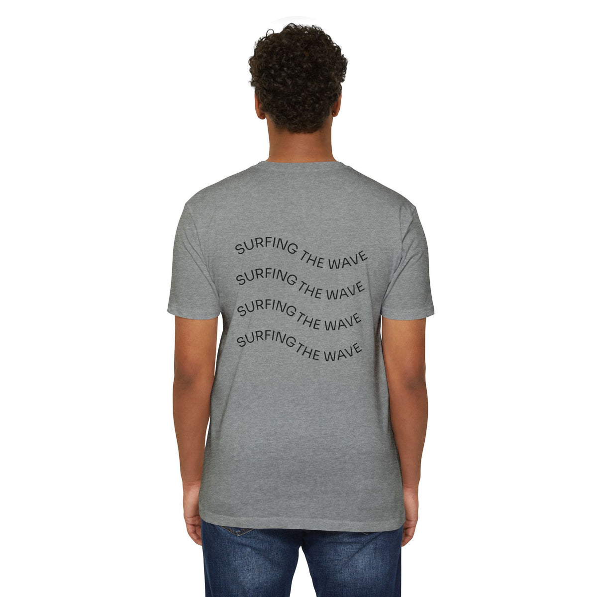 Surfing the Wave Inspirational Graphic T-Shirt