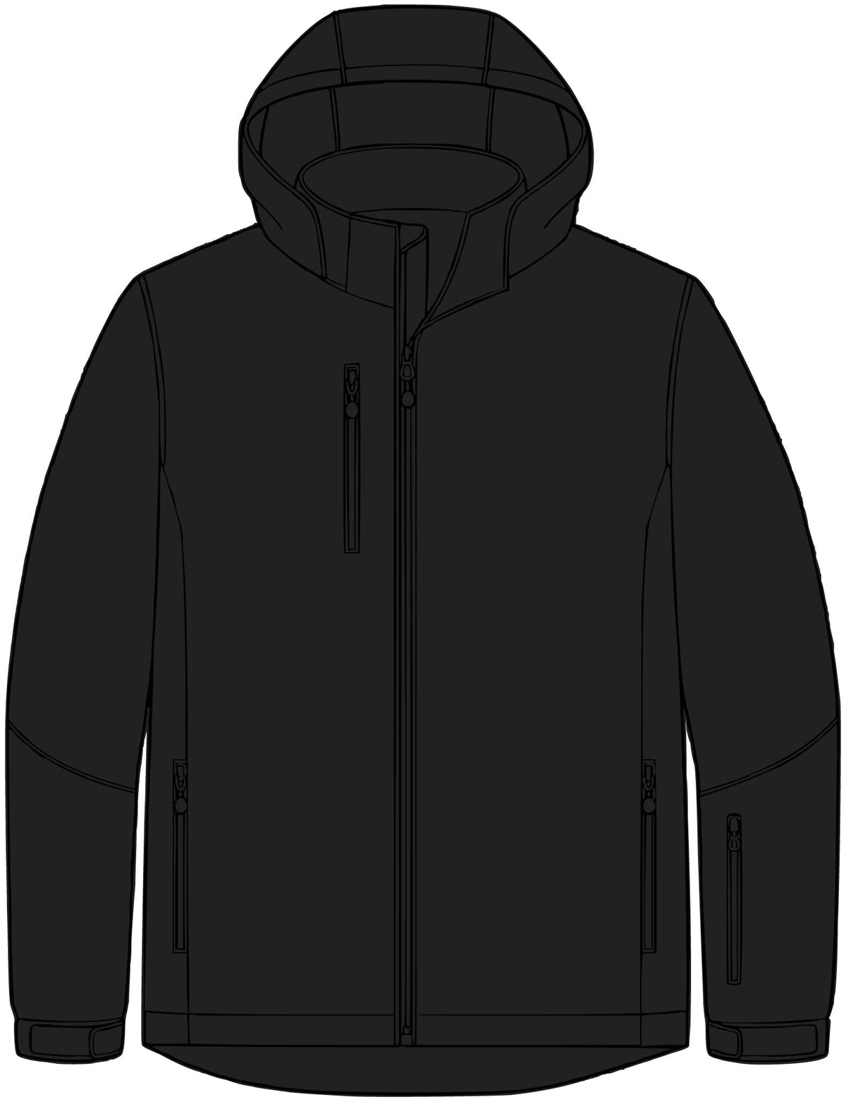 Blessthefashion Waterproof 3-in-1 Jacket