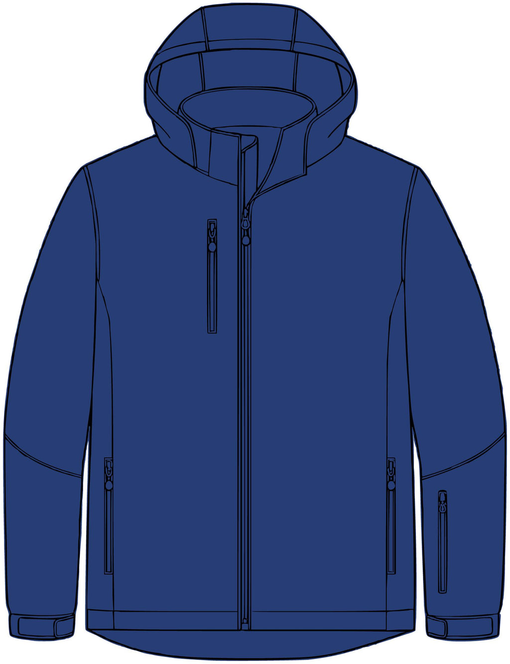 Blessthefashion Waterproof 3-in-1 Jacket