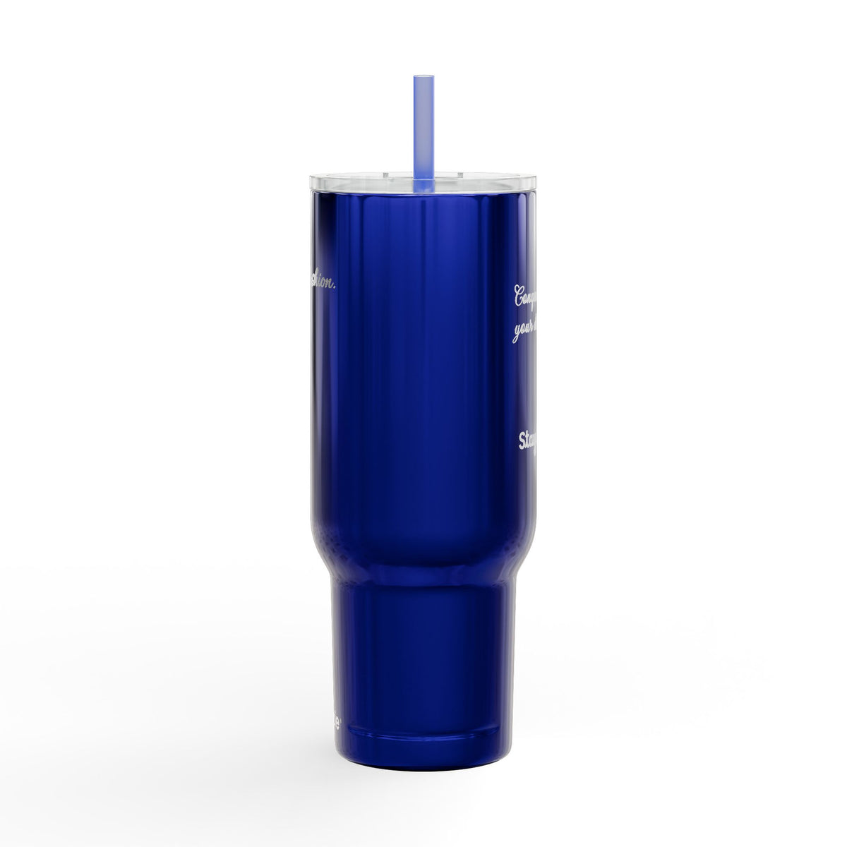 Personalized 40oz Insulated Tumbler with Lid and Straw
