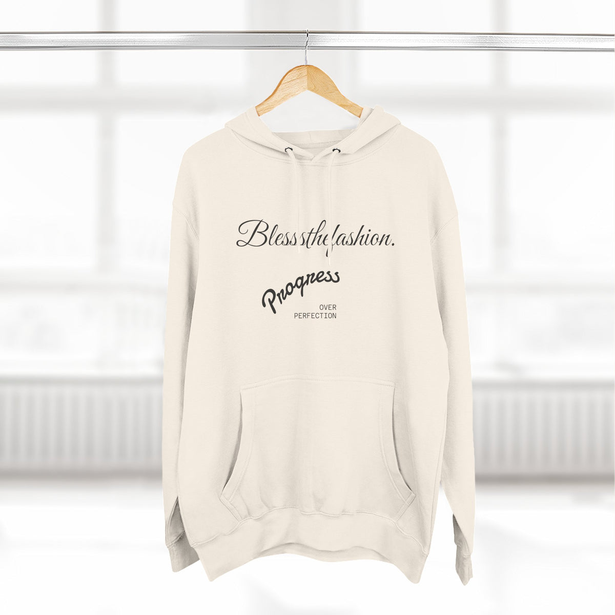 Blessed by Fashion Progress Hustle Hoodie