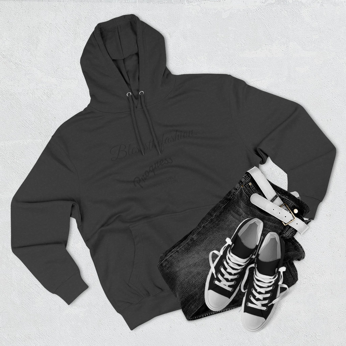 Blessed by Fashion Progress Hustle Hoodie