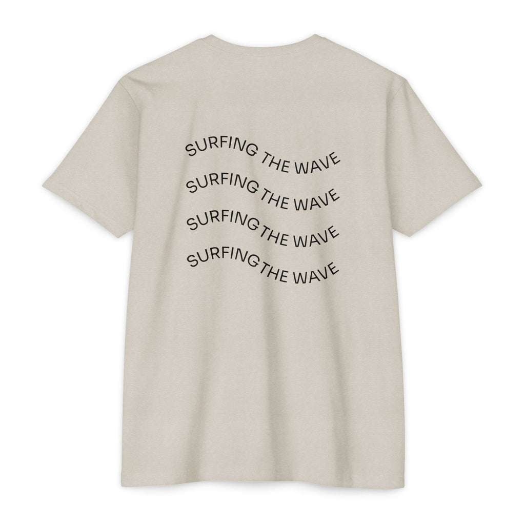 Surfing the Wave Inspirational Graphic T-Shirt