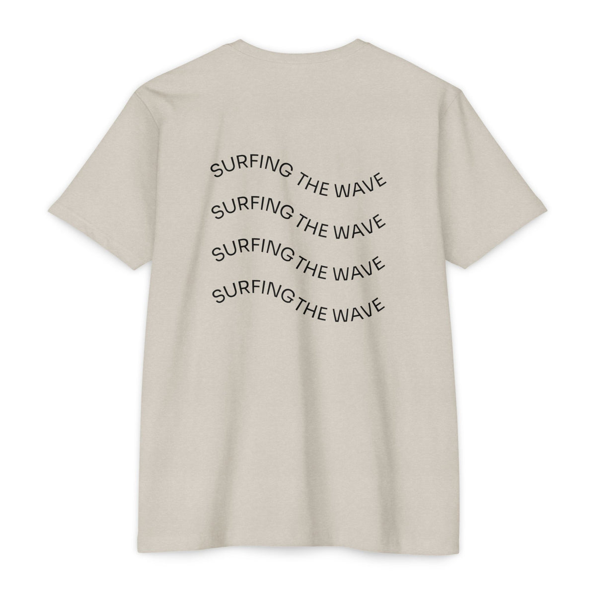 Surfing the Wave Inspirational Graphic T-Shirt