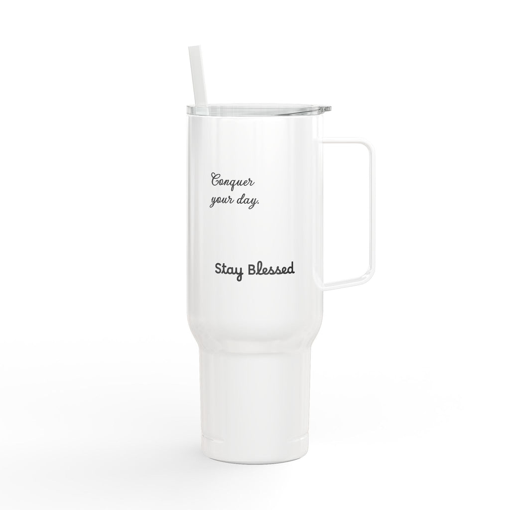 Personalized 40oz Insulated Tumbler with Lid and Straw