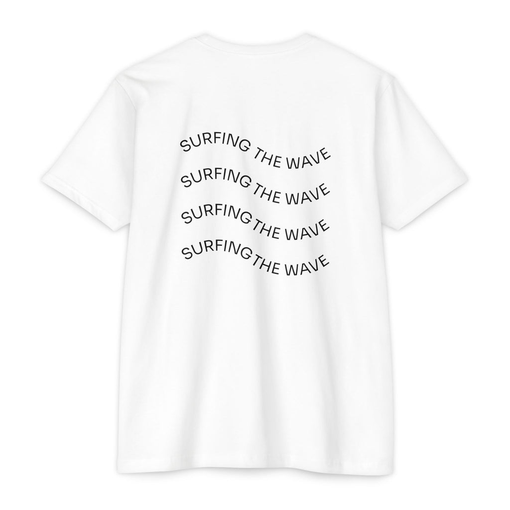 Surfing the Wave Inspirational Graphic T-Shirt