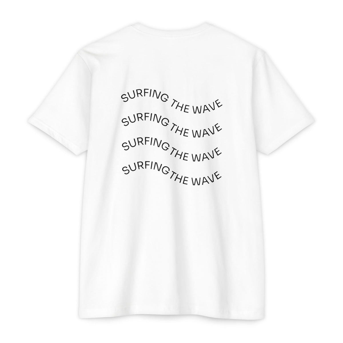 Surfing the Wave Inspirational Graphic T-Shirt