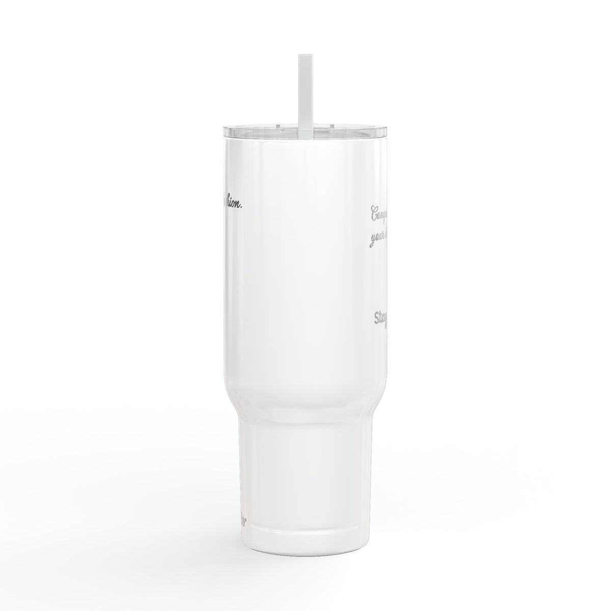 Personalized 40oz Insulated Tumbler with Lid and Straw