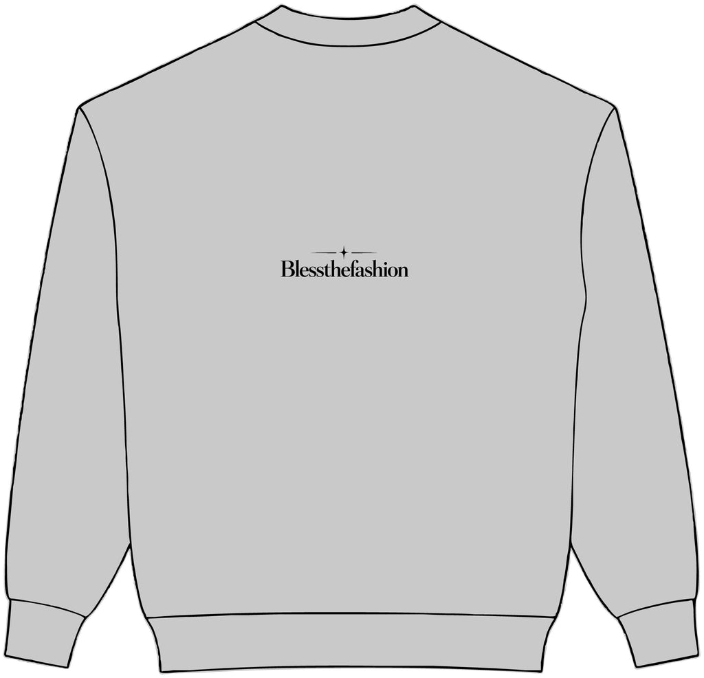Polo Collar Sweatshirt