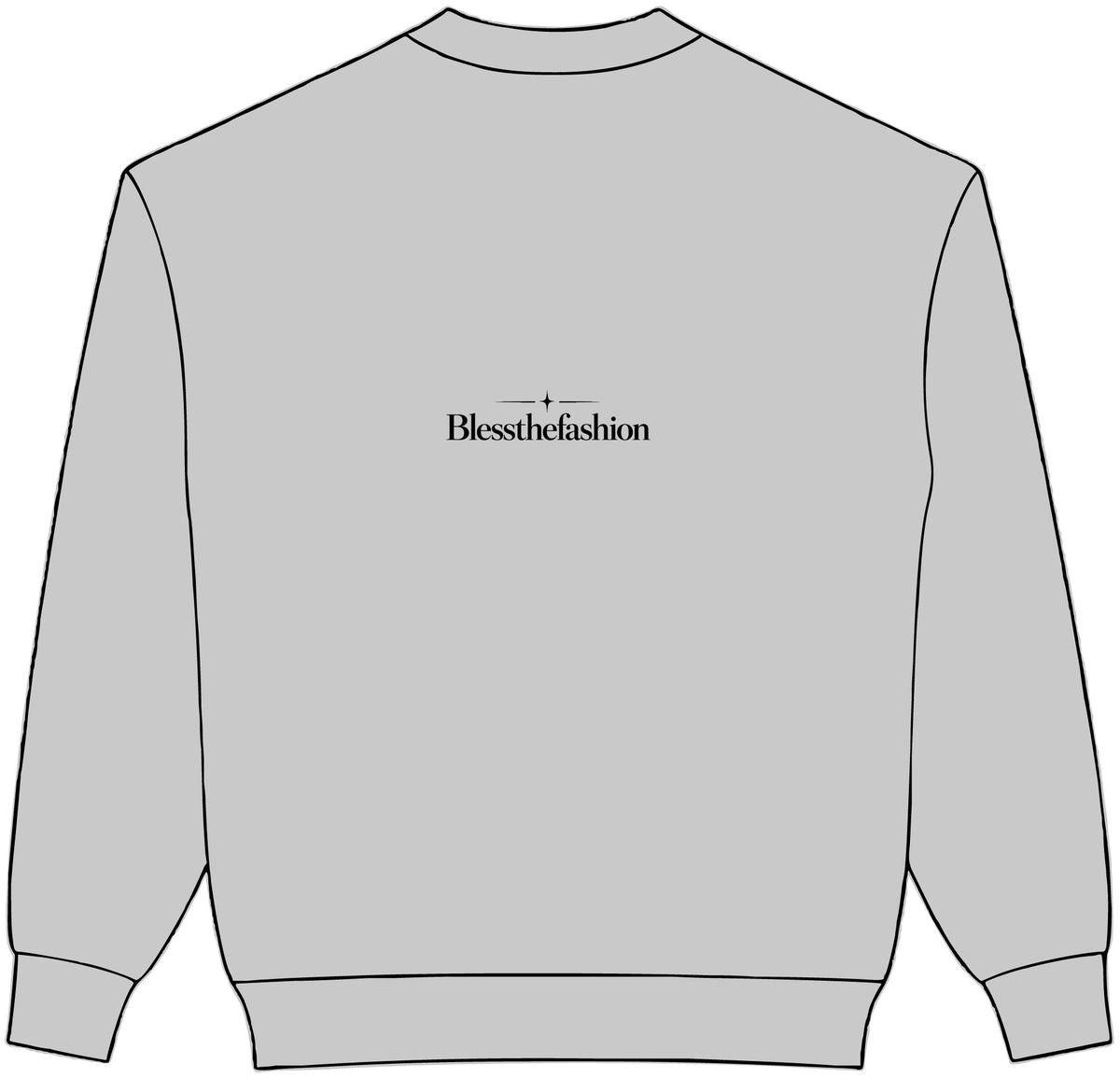 Polo Collar Sweatshirt