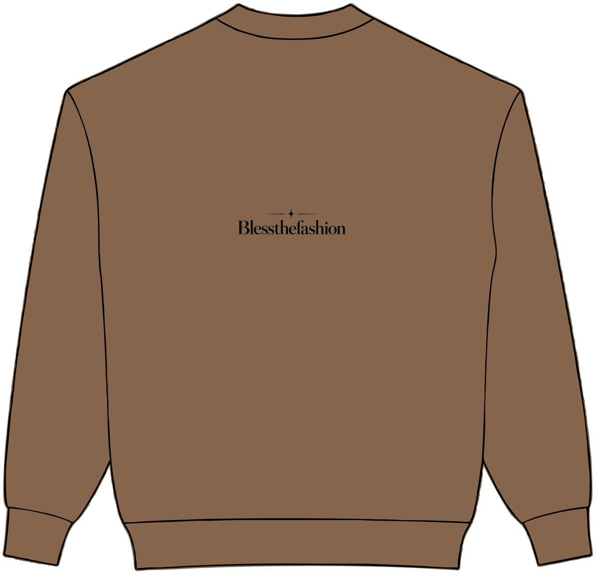 Polo Collar Sweatshirt